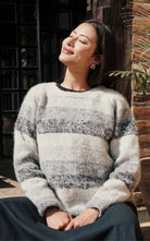 Surya Australia Ethical Wool Jumper made in Nepal - Striped