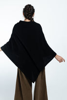 Surya Australia Ethical Cashmere Poncho made in Nepal - Black