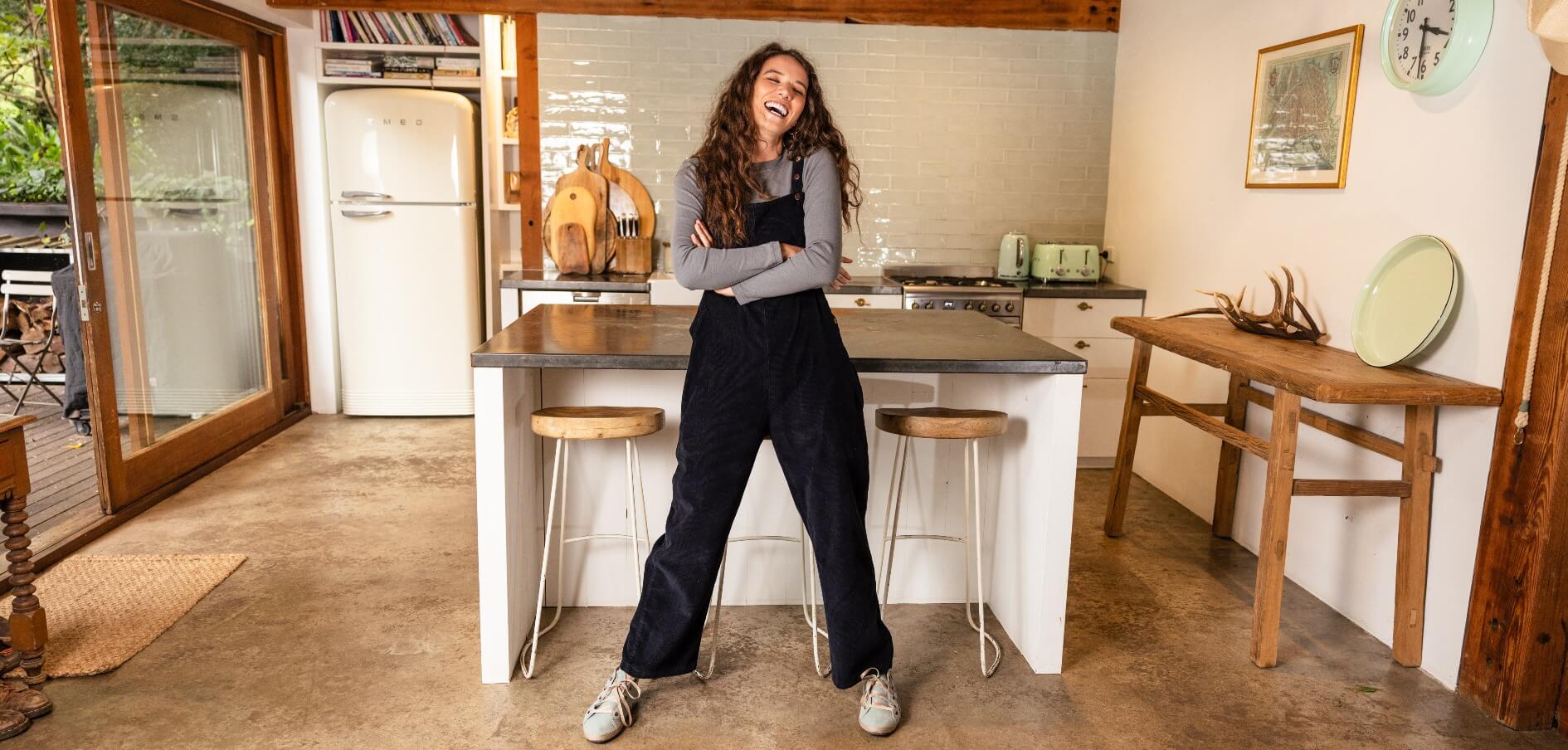 Surya Australia Ethical Corduroy Overalls Dungarees from Nepal