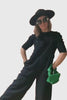 Surya Baggy Cotton Overalls Dungarees made in Nepal - Black