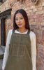 Surya Australia Cotton Corduroy Pinafore made in Nepal - Khaki