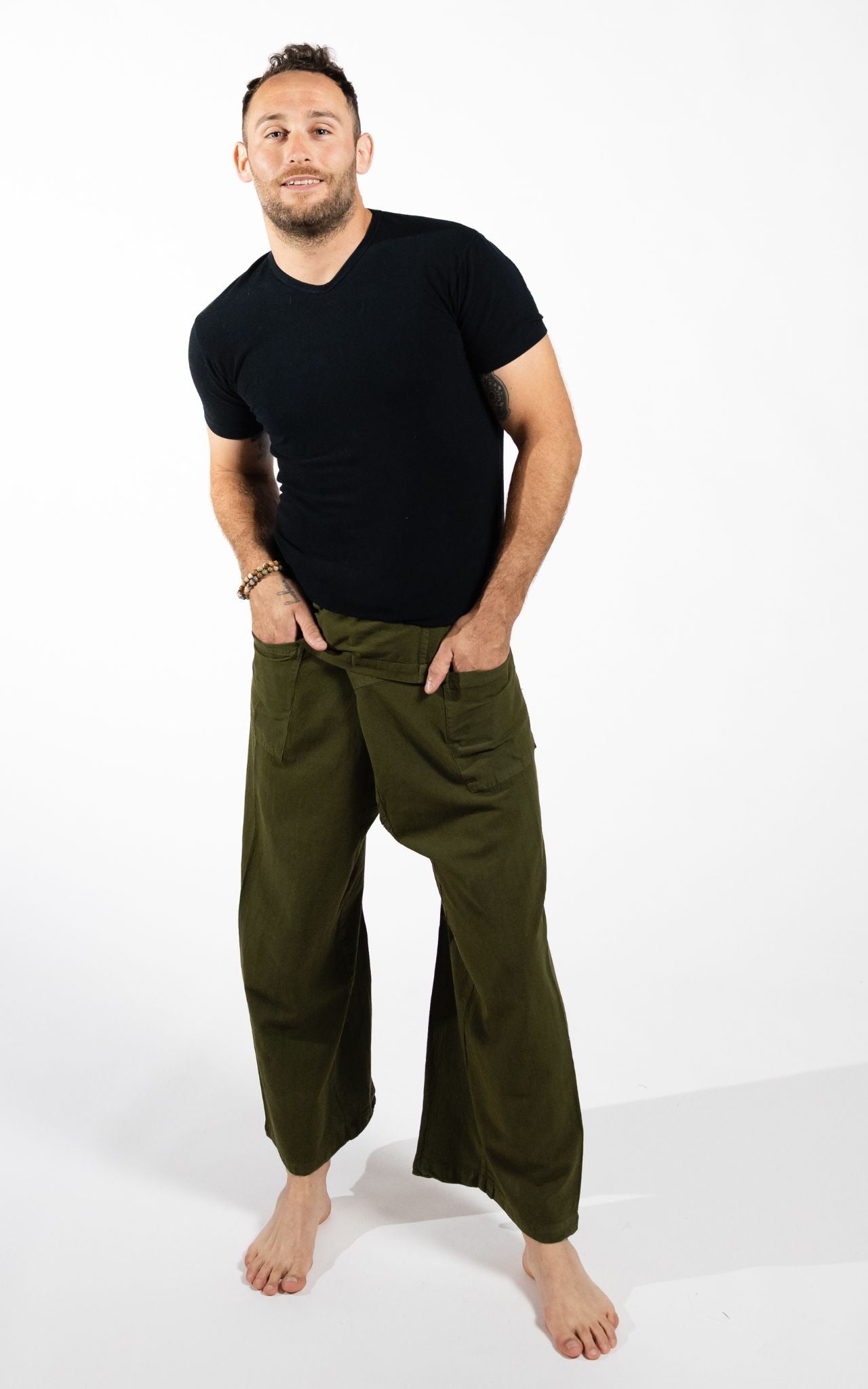 Fisherman Pants for men | Eco Dyed Cotton Fisherman Pants – Surya