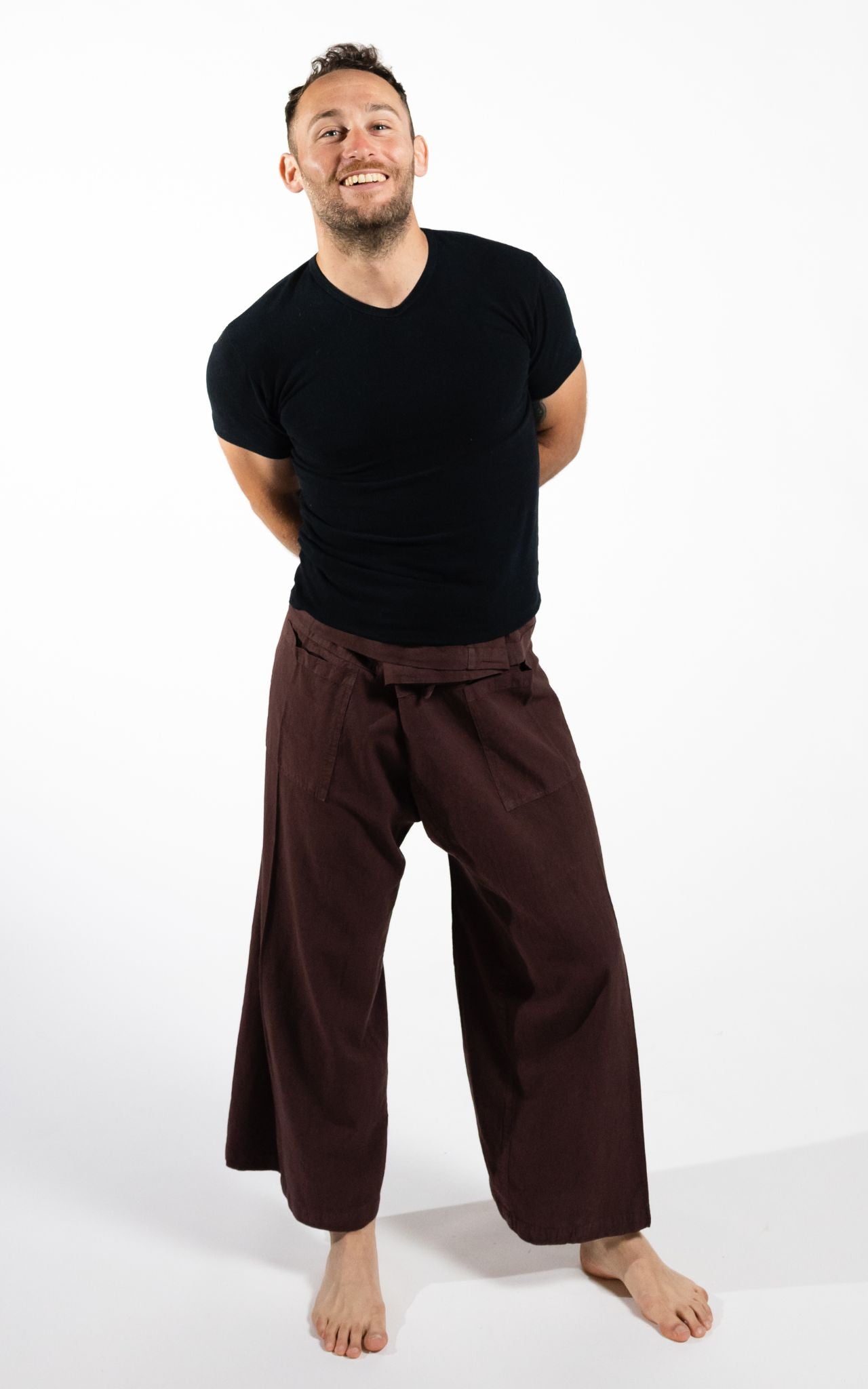 Fisherman Pants for men | Eco Dyed Cotton Fisherman Pants – Surya