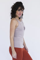 Surya Australia Ethical Organic Cotton Yoga Top from Nepal - Oatmeal