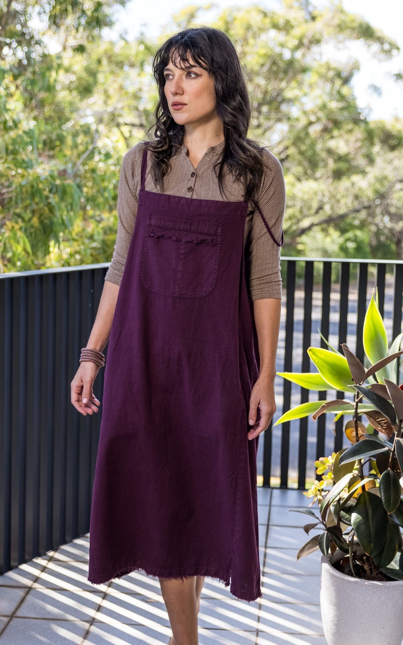 Long pinafore deals dress australia