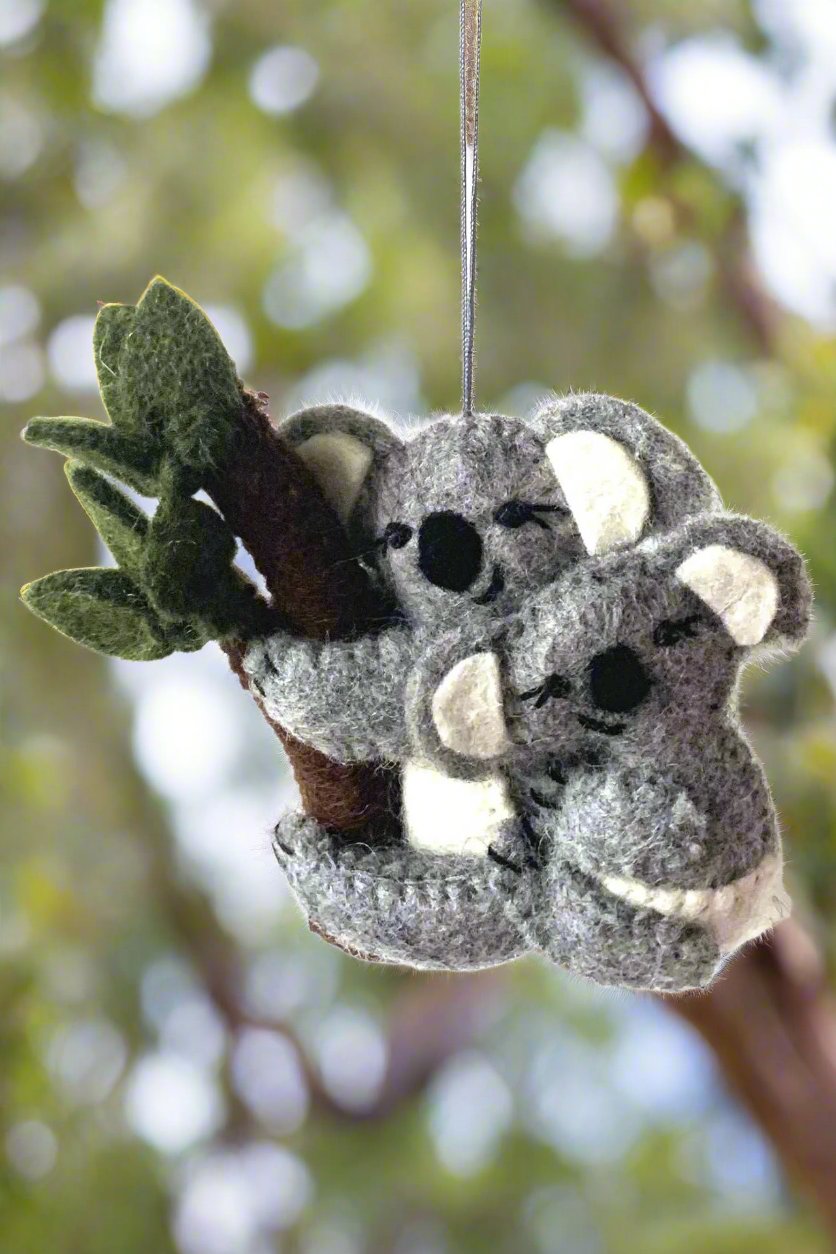 Surya Australia Fairtrade Koala Hanging Mobile from Nepal