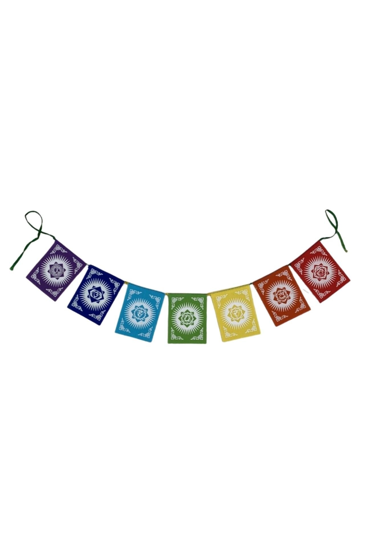 Mini Seven Chakra Prayer Flags – Surya