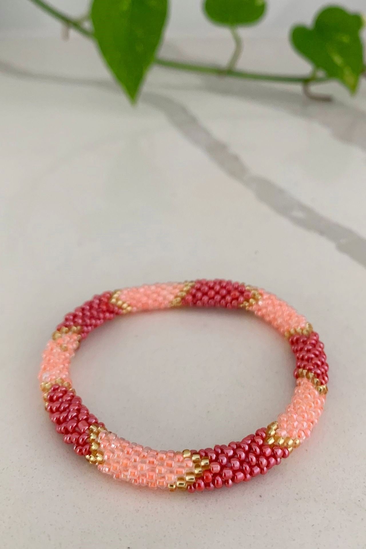 Rolling Beaded Bracelets Patterned