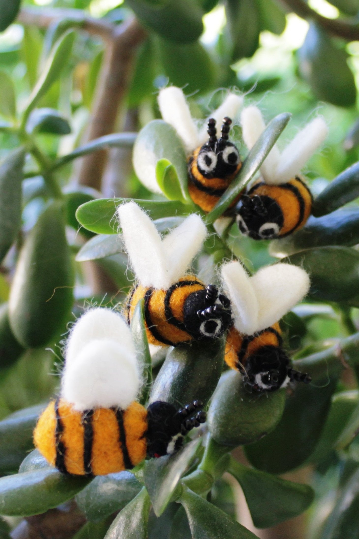 Surya Australia Felt Bees (Loose) from Nepal